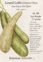 Gourd Luffa Seeds