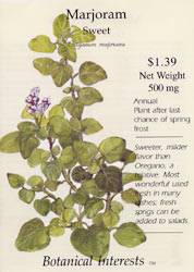 Marjoram Sweet Seeds